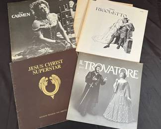 TROVATORE, Jesus Christ Superstar, Verdi Rigoletto CARMEN BIZET SIR GEORGE SOLTI Bundle