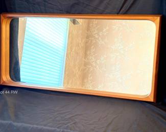 Vintage MidCentury Modern Wall Mirror