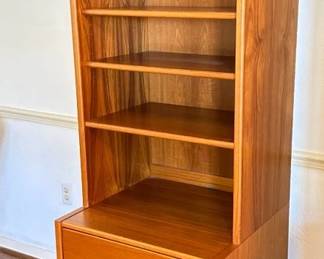05 MidCentury Modern Style Danish Modern Teak Bookcase