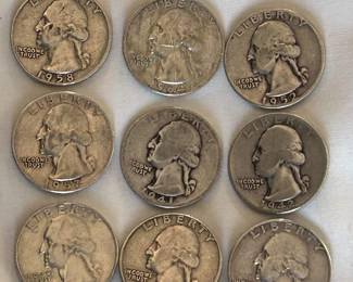 Washington Silver Quarters