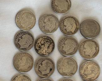 Roosevelt Silver Dimes