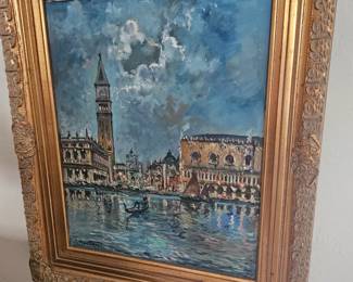 22x27 Montagne painting