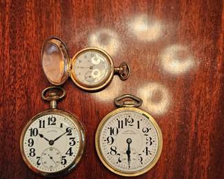 Vintage pocket watches