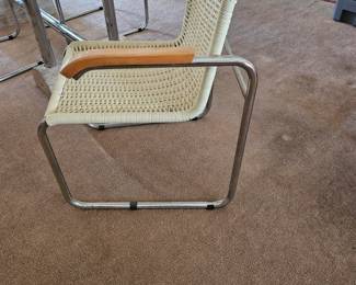 Set of four Marcel Breuer chairs