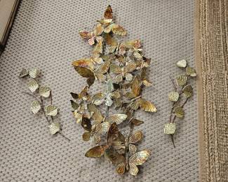 Curtis Jere mid century modern butterfly wall art
