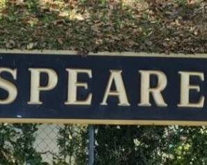 Vintage book store sign 20 feet long 