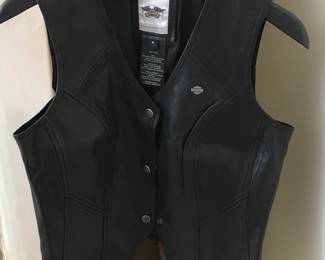 Leather vest