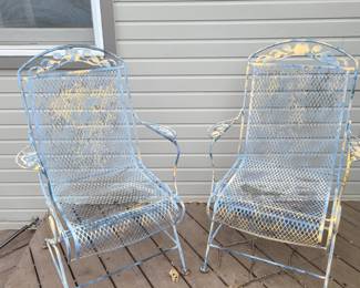 Vintage outdoor chairs