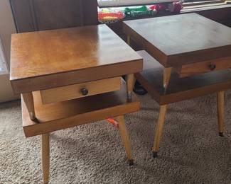 Midcentury side tables