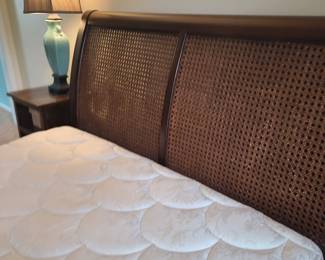 Queen size bed with mattresses 