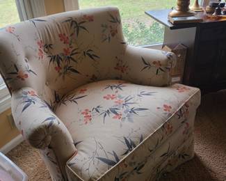 Floral chair