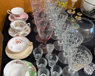 Glassware/ Teacups