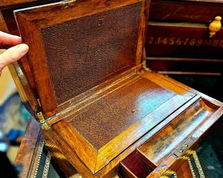 Portable "desk" box 1800s