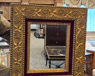 stunning heavy ornate mirror