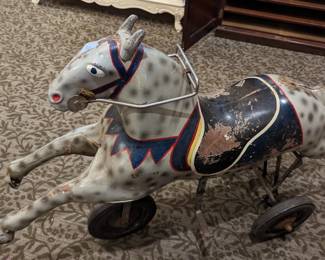Vintage Horse Tricycle 28" tall 48" long