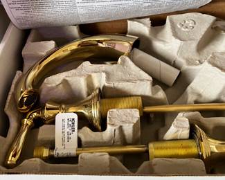 Kohler gold bathroom faucet never used there are two