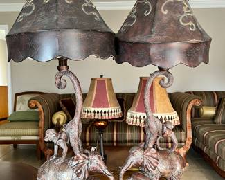 Elephant lamps