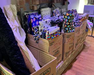 Lots and lots of fabric