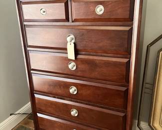 Contemporary chest of drawers. 