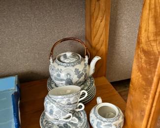 Chinese tea set. 