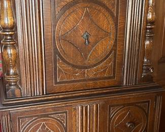 Fabulous 1930s tall cabinet
