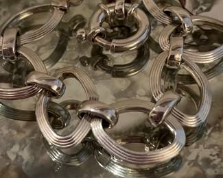Heavy sterling bracelet 