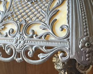 Stunning bronze lamp