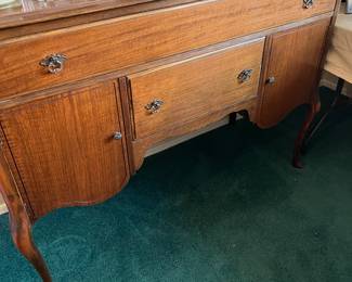 Buffet matches patio and chairs