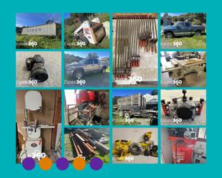 Wedding Mood Board Photo Collage