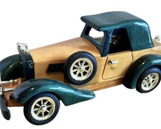 Wooden Model Automobile