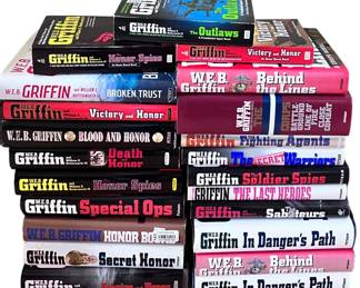 W.E.B. Griffin Hardcover Books