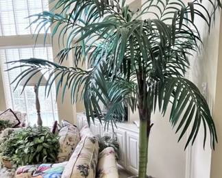 8 Ft Artificial Tree in Terracotta Planter