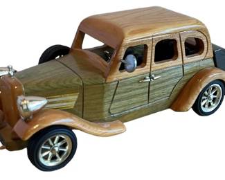 Wooden Model Automobile