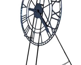 5 High Decorative Easel with Iron Clock