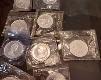 silver coins
