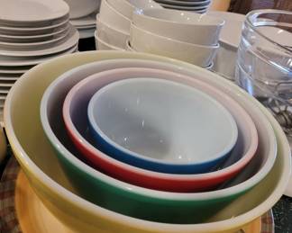 pyrex bowls set 80