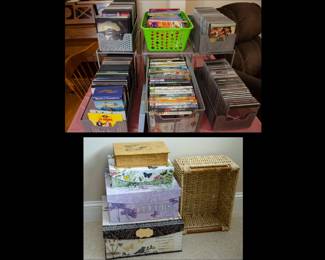 CDs/DVDs; storage