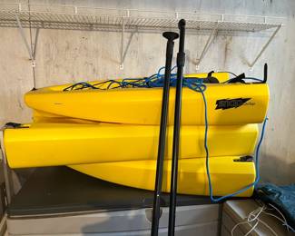 3 PIECE KAYAK