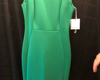 CALVIN KLEIN GREEN DRESS