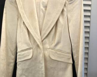 VINTAGE VELVET BEBE TUXEDO TWO PIECE SUIT