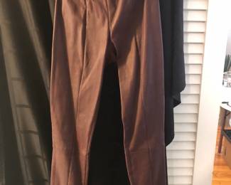 ROBERT RODRIGUEZ LEATHER PANTS