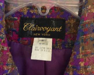 CLAIRVOYANT JACKET LABEL