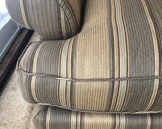 ARM DETAIL OF SOFA - ENTIRE SOFA IN PERFECT CONDITION