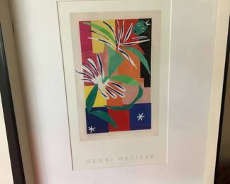 HENRI MATISSE PRINT