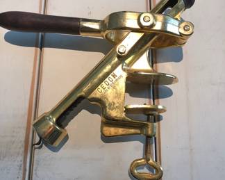 BRASS CORKSCREW