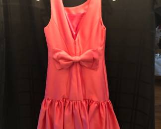 BOW ON BACK OF MILLY DRESS