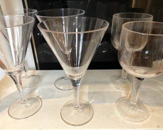 OUTDOOR MARTINI GLASSES