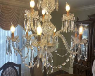 Waterford Chandelier, electrician required for removal  