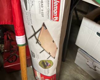 Coleman cot for camping