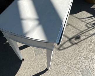 white table